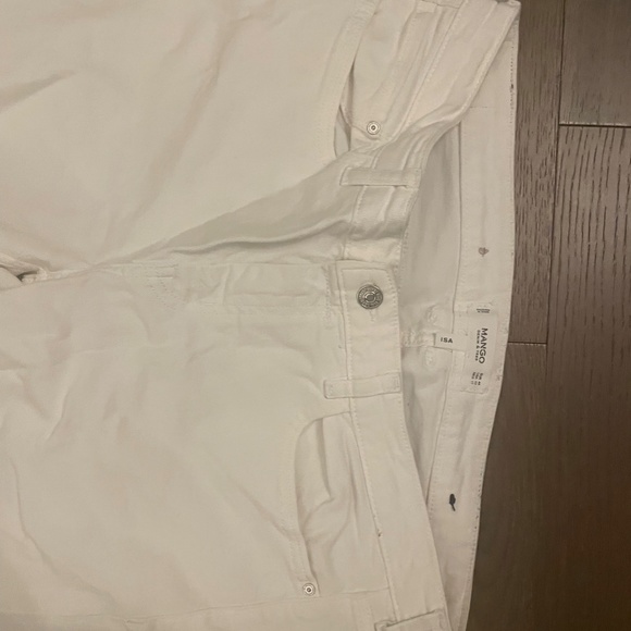 Mango white Jeans leggings size 12 for women-new - Picture 2 of 7